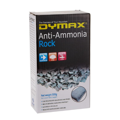 אבנים נגד אמוניה 500 גרם של חברת דיימקס dymax anti ammonia rock 500g