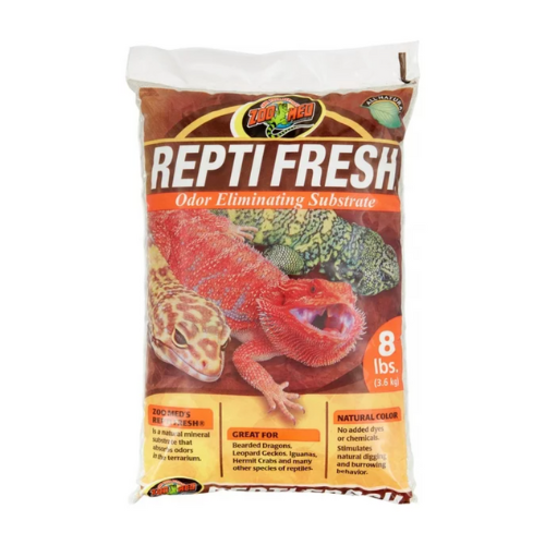 מצע חול לשימוש בטרריום זוחלים 3.6קג Zoo Med CC-55 Repti Fresh Substrate 8lb